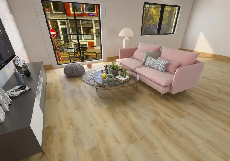 WPC Flooring Tiles Display