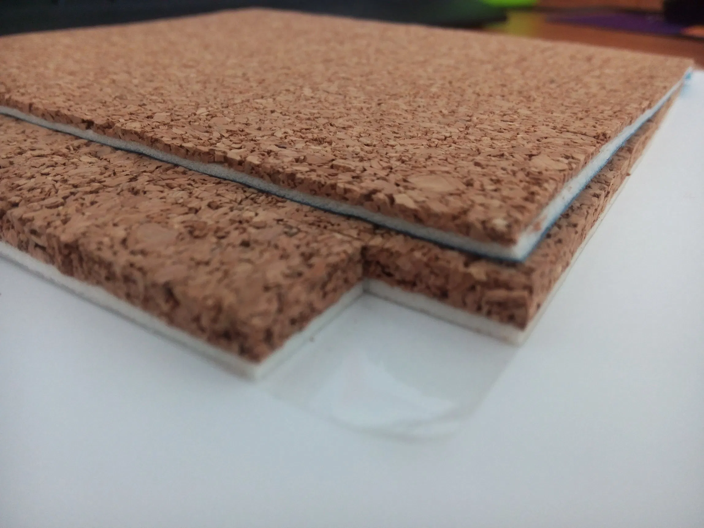 for Glass Protection Cork Pads Transportation Spacer with PVC Foam/Glue