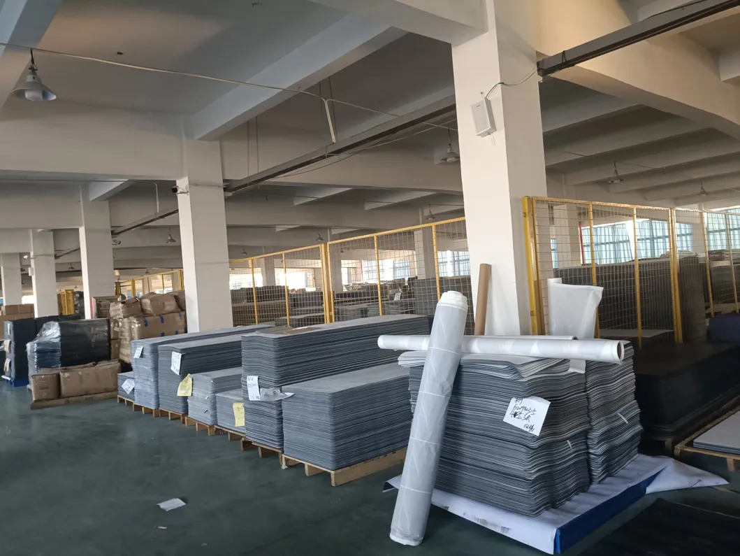 Natural Rubber Backing Yoga Mat Detail