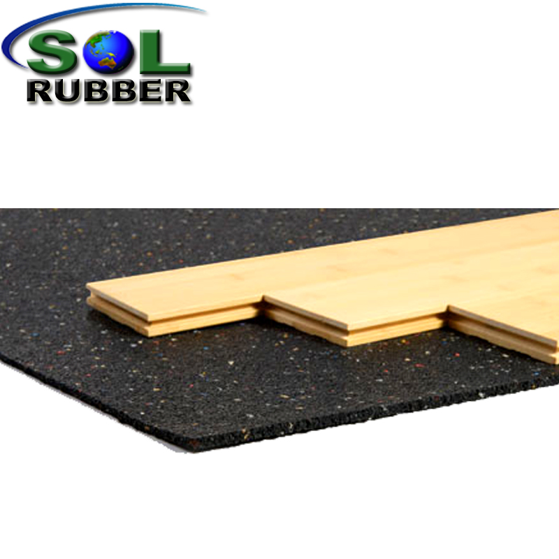 5mm Acoustic Sound Proof Rubber Cork Floor Underlayment Mat