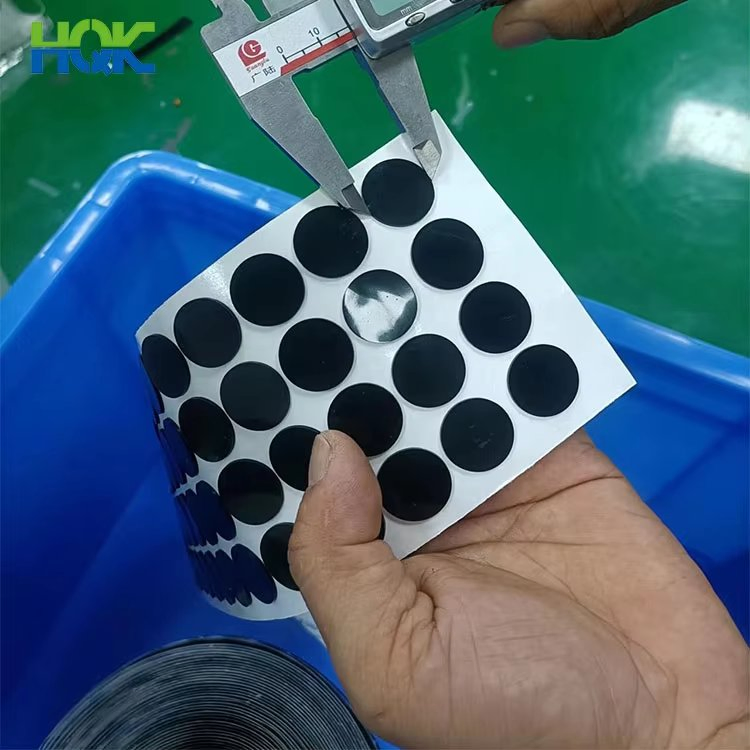 Non-Slip Silicone Gasket Back Adhesive Self-Adhesive Die-Cut Custom Silicone Gasket