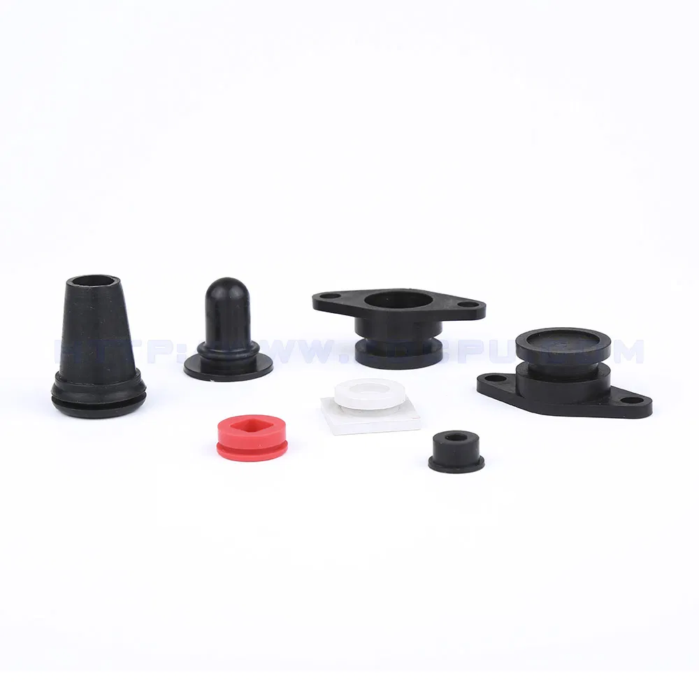 Custom Injection Moulded Silicone / EPDM Rubber Stopper Gasket