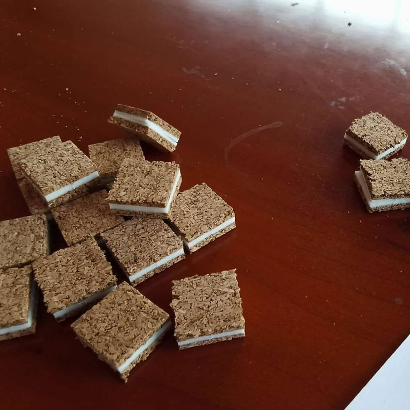 Tablet Format EVA Pads for Glass Separators