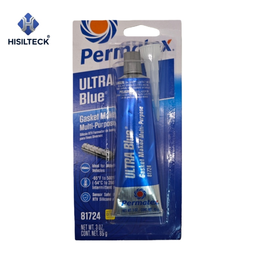 Permatex High-Temp Resistant RTV Silicone Gasket Maker Sealant for Oil Pan, Timing Cover etc.