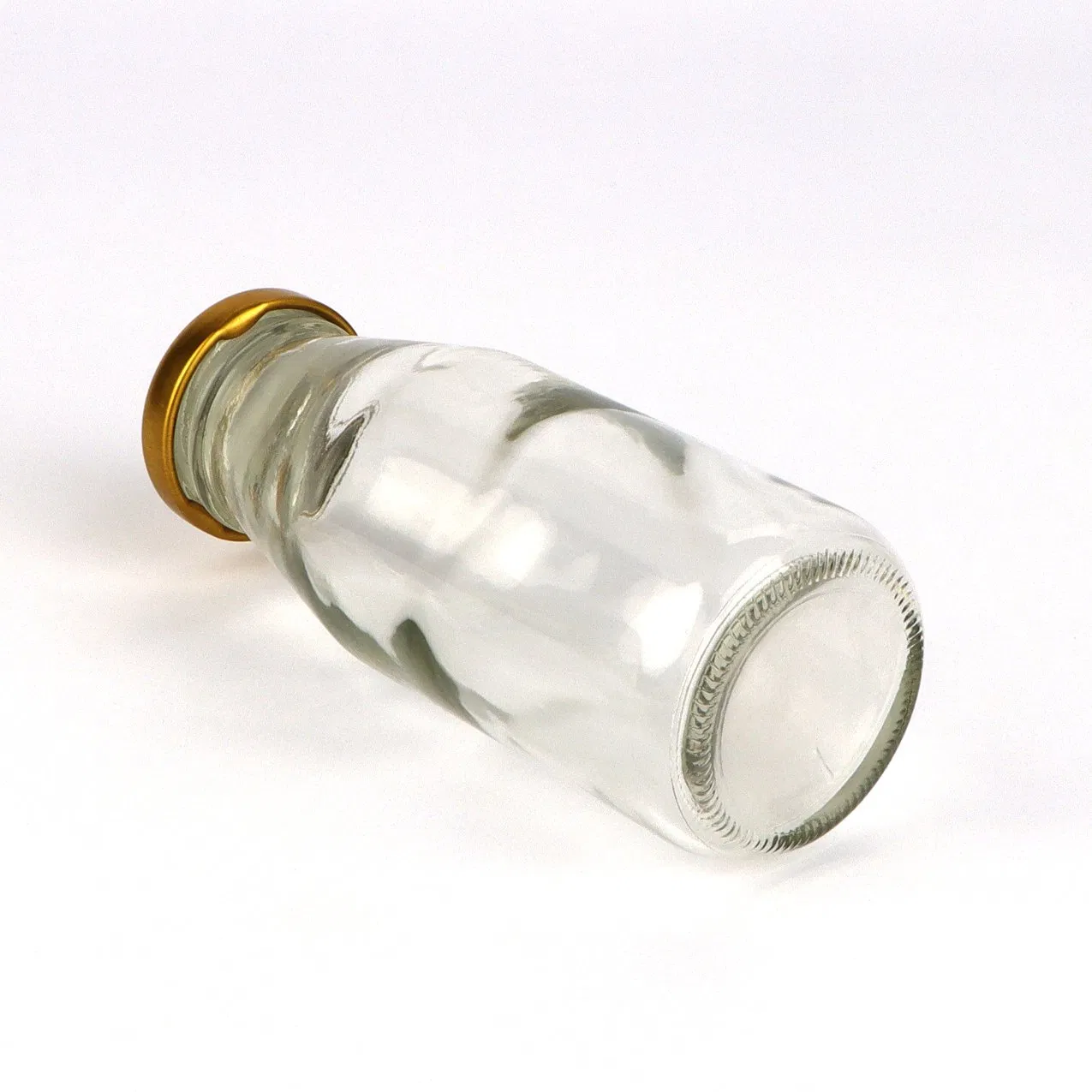 Wholesale 1000ml 500ml 400ml 250ml 200ml French Square Glass Beverage Bottles with Plastic Lid for Fruit Juice Milk