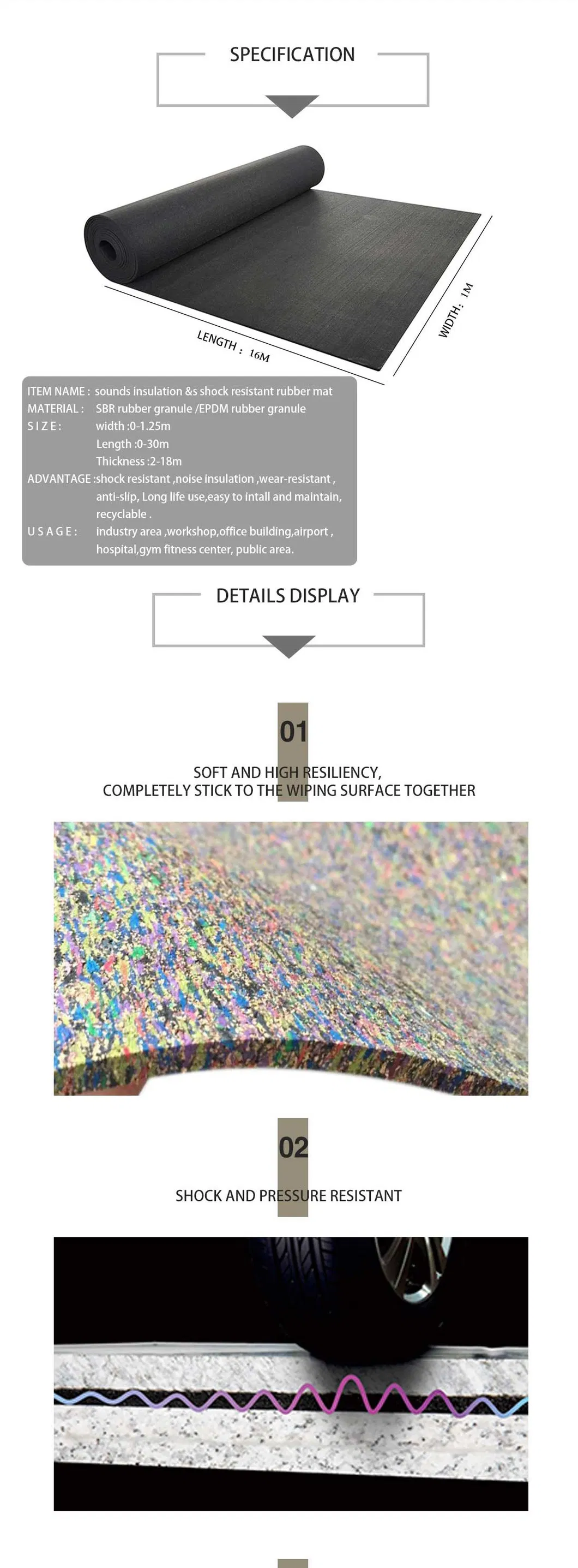 Sound Insulation Underlay 4