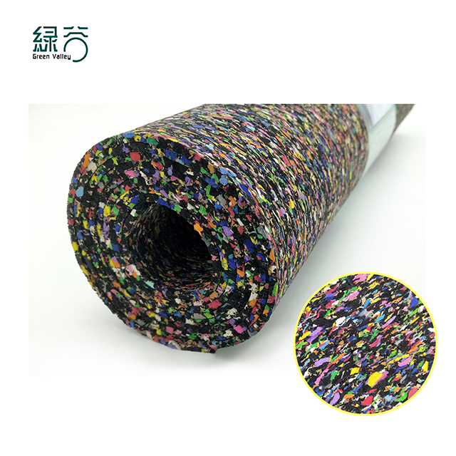 Sound Insulation Underlay Rubber Sound Proof Eco-Friendly Flooring Rubber Underlay