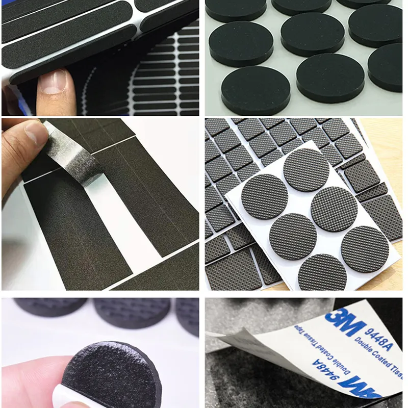 Custom Die Cut Anti Skid Silicone Pads