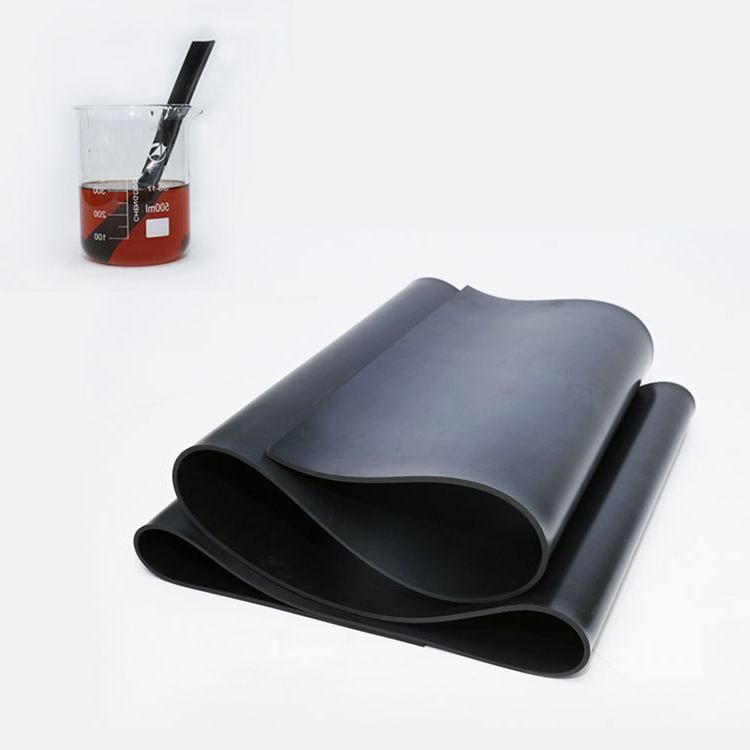 Compressed Natural Textured Vulcanized Neoprene EPDM Silicone Rubber Sheets