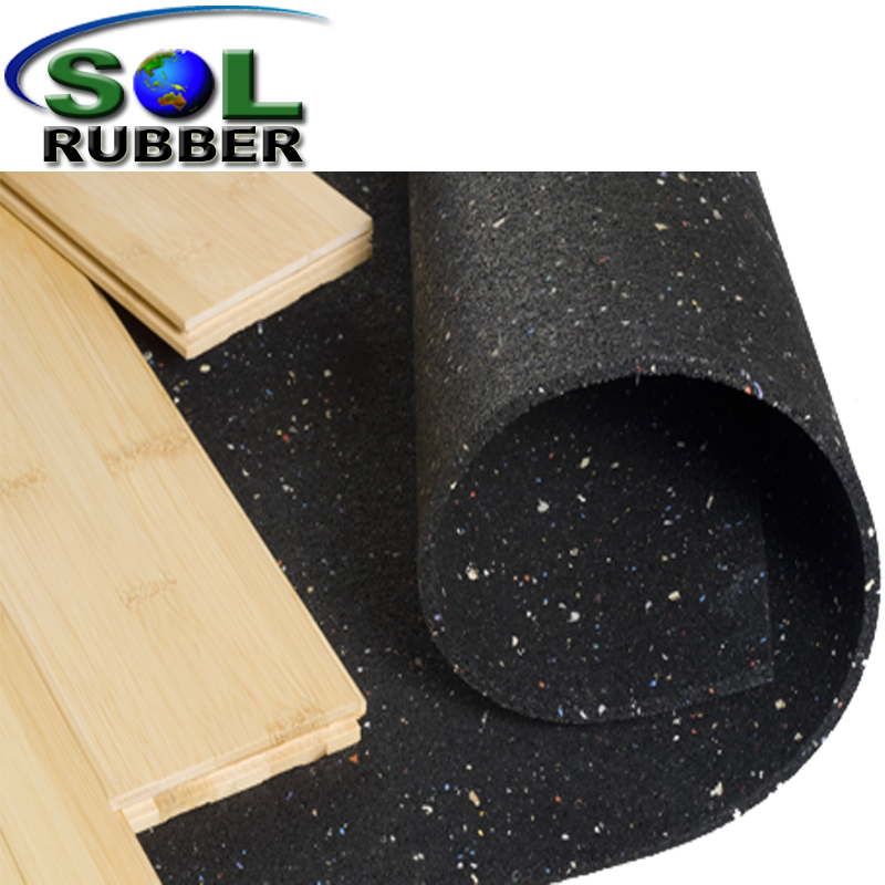 Soundproof Flooring Accessories Carpet Rubber Underlay Mat