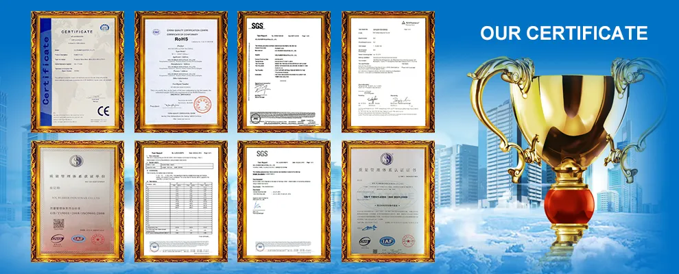Certificates