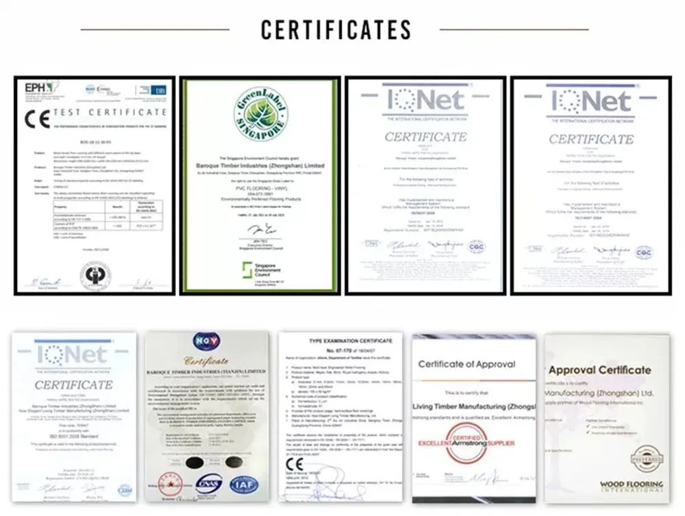 Compliance Certificates