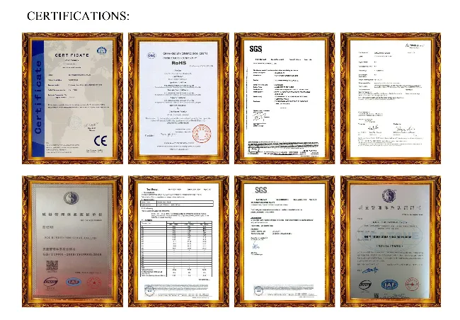 Certifications 1