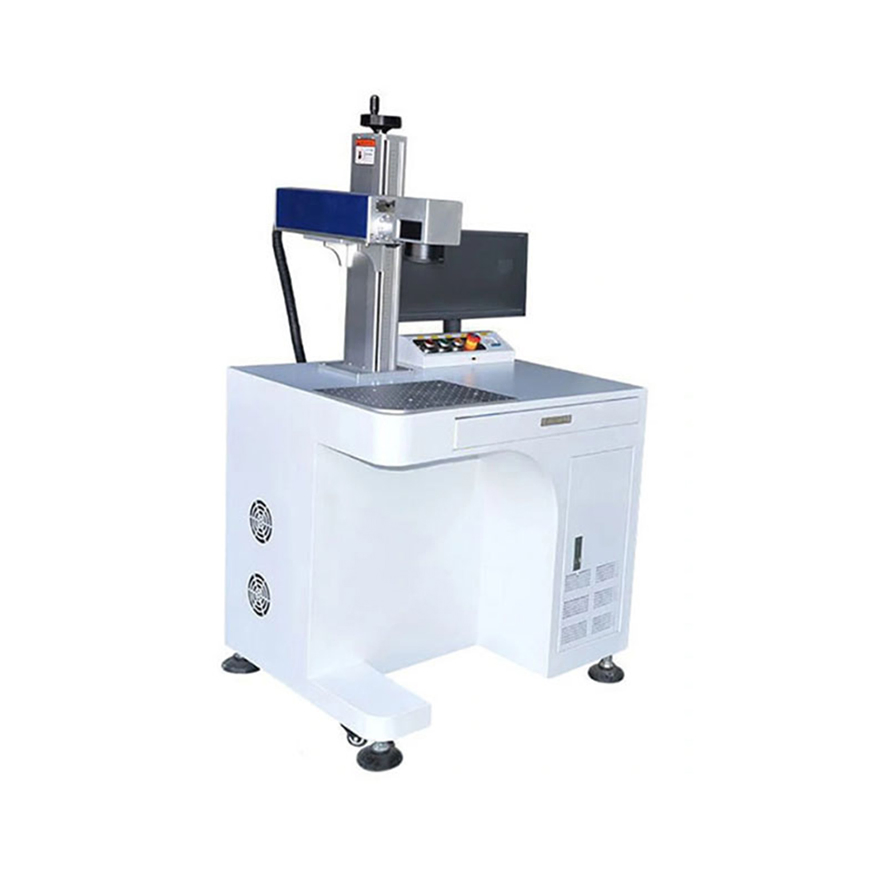 3D Fiber Laser Marking Machine 30W 50W 100W Jpt Mopa 3D Laser Engraving Machine for Coin Jewelry Metal Mould