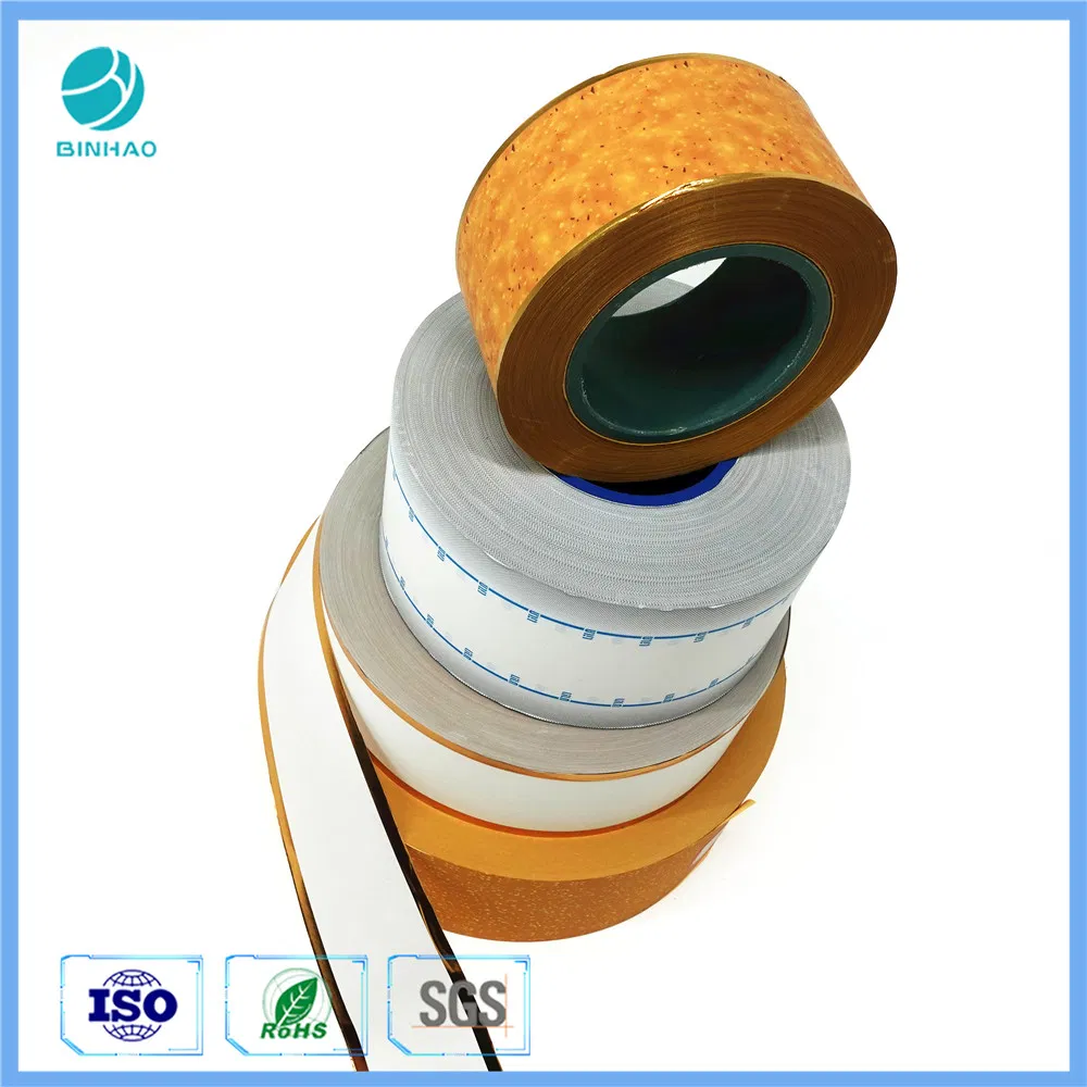 52mm Tipping Paper Roll Yellow Cork Customize Tip Paper