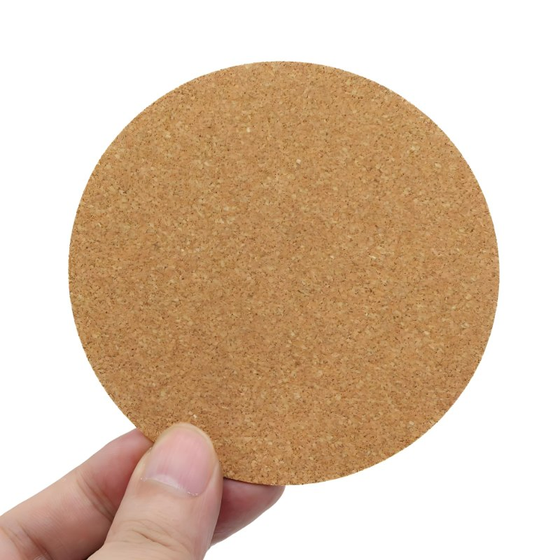 Durable Cork Pad with Self Adhesive Rubber for Glass Protection
