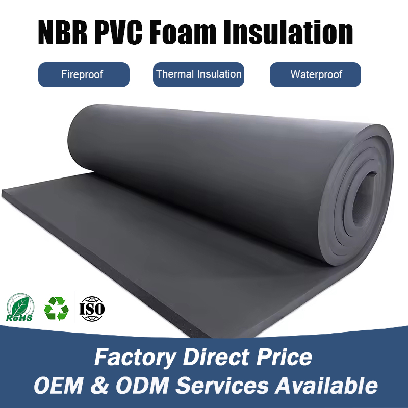 High-Density Soft Foam Rubber Panels Modern Design Style Sheet and Tube Insulation Materials for Small Renovation Projects