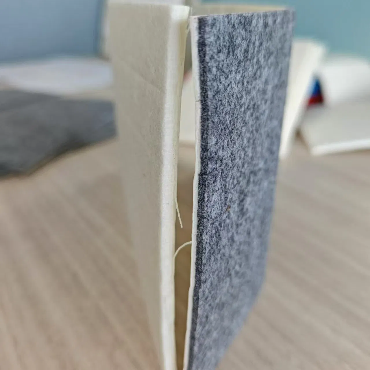 Durable Rubber Coated Glass Felt Pads for Shock Absorption