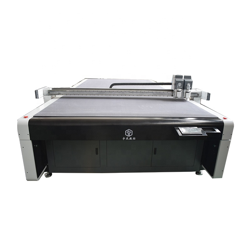 Yuchen CNC Asbestos/Cork/Nylon Gasket Automatic Die-Less Digital Cutting Machine Pneumatic Cutting Tool Flatbed Digital Cutter