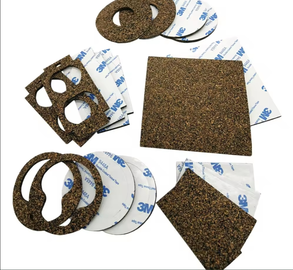 Customize High Temperature Resistant Rubber Cork Sheet Sealing Gasket