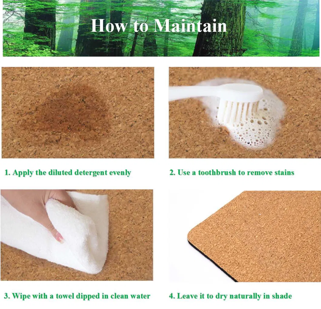 Cork Yoga Mat View 9