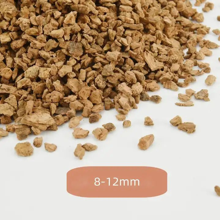 High Quality Cork Granule Raw Materials for Cork Padding, Cork Flooring