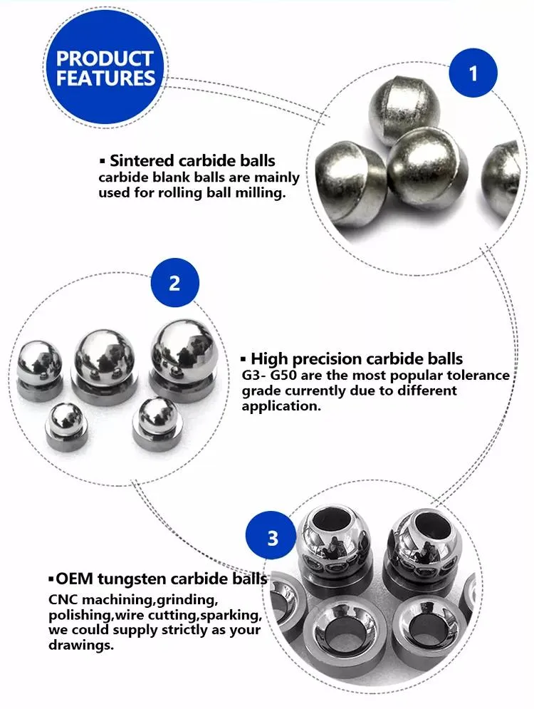 Tungsten Carbide Ball Specifications