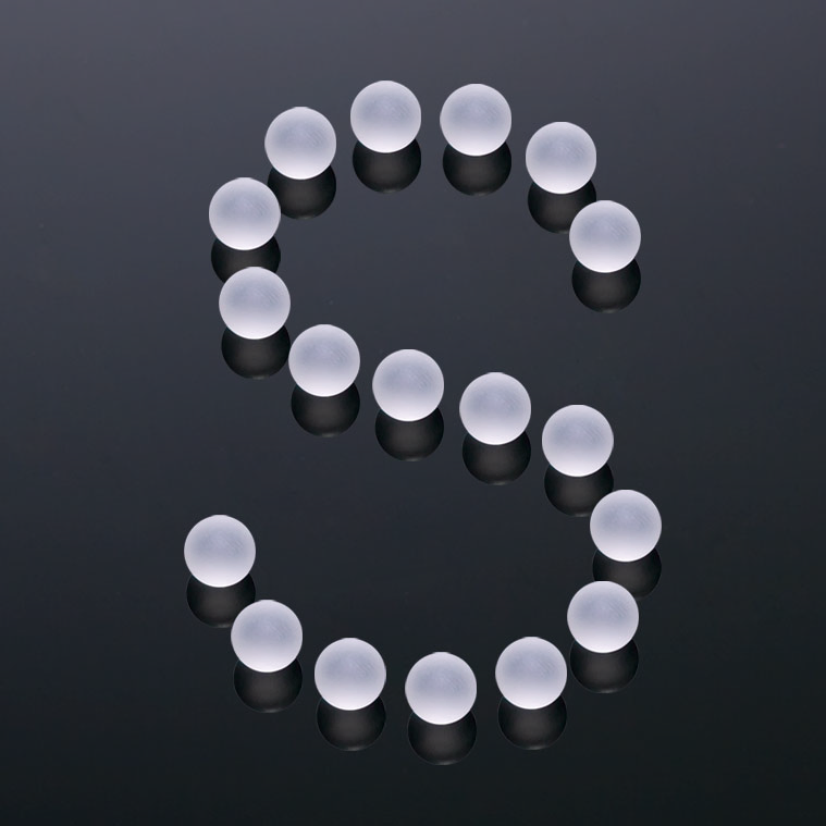 Vibrant Green Glass Ball for Pump Applications, ISO9001 Certified