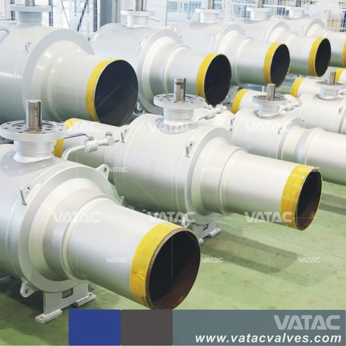 Forged Hydraulic Pneumatic Trunnion Mounted Full Welded Ball Valve