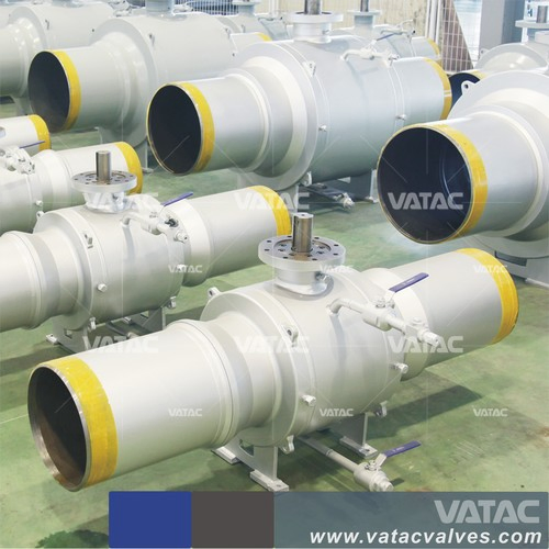 Forged Hydraulic Pneumatic Trunnion Mounted Full Welded Ball Valve