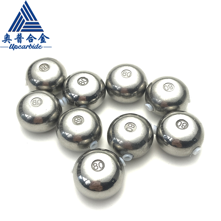 80g Enough Weight Fishing Beads Cemented Tungsten Carbide Ball for Fishing
