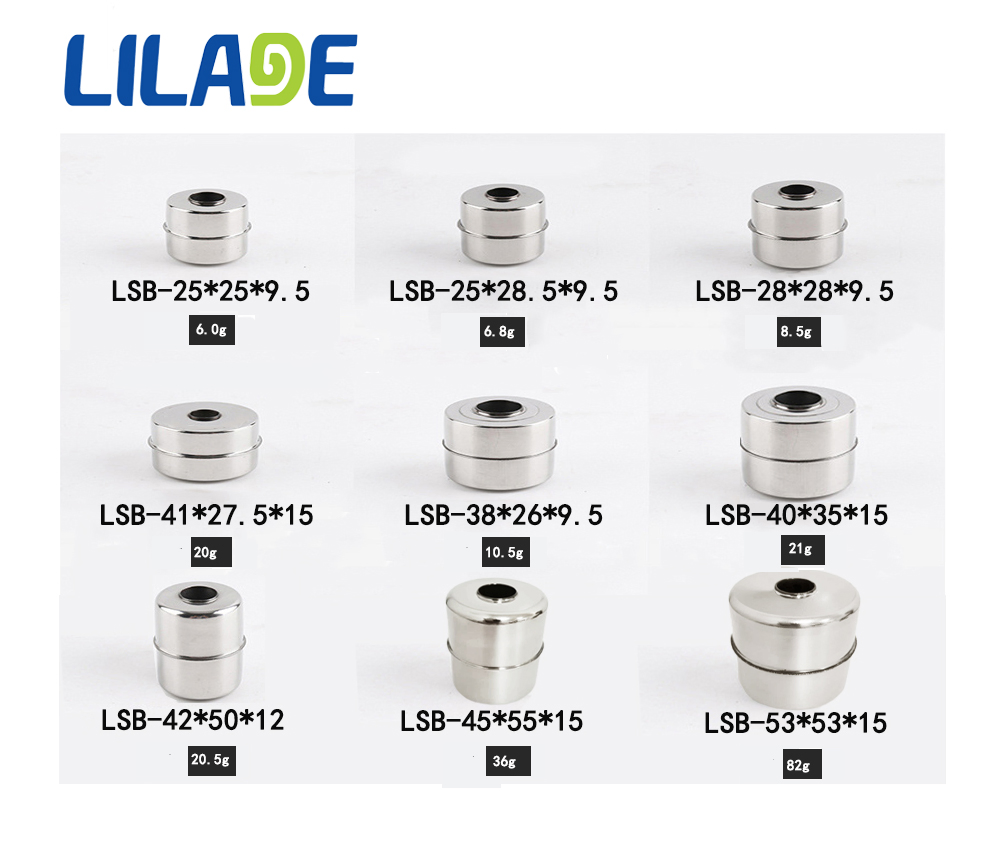 Customized Hollow 304 316 Steel Ball for Level Bearing