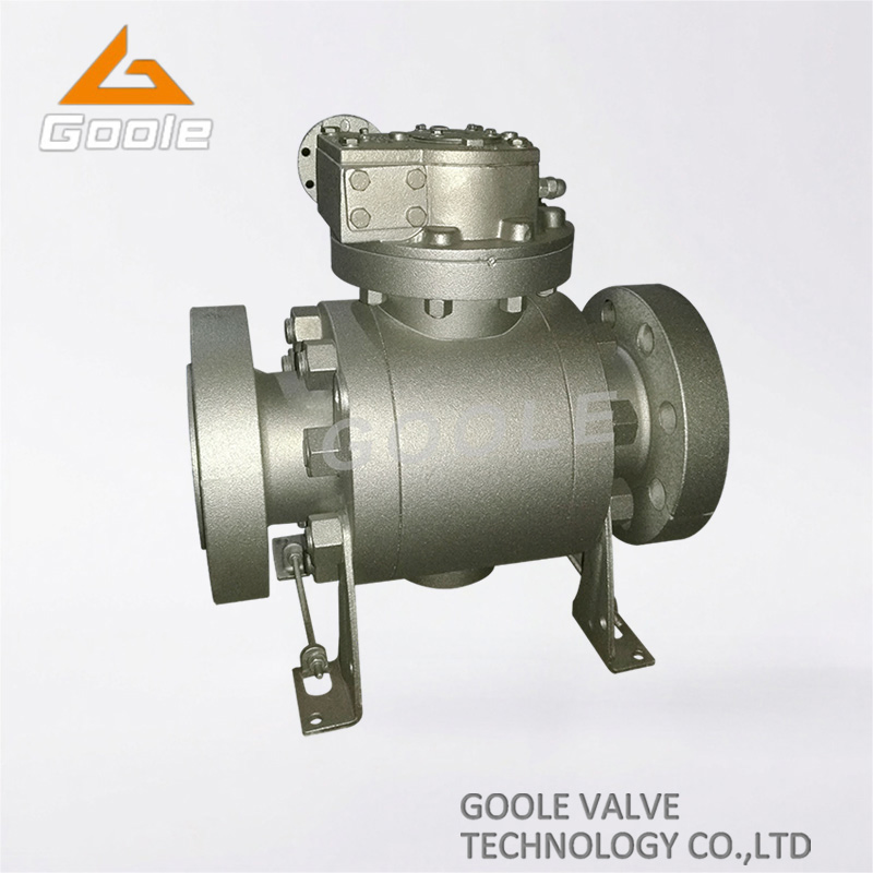3PCS High Pressure Trunnion Mounted Ball Valve