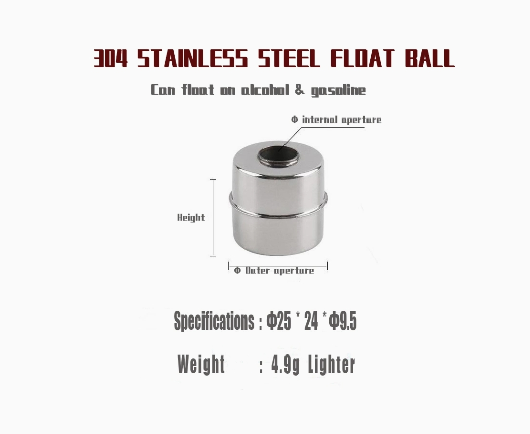 Customized Hollow 304 316 Steel Ball for Level Bearing