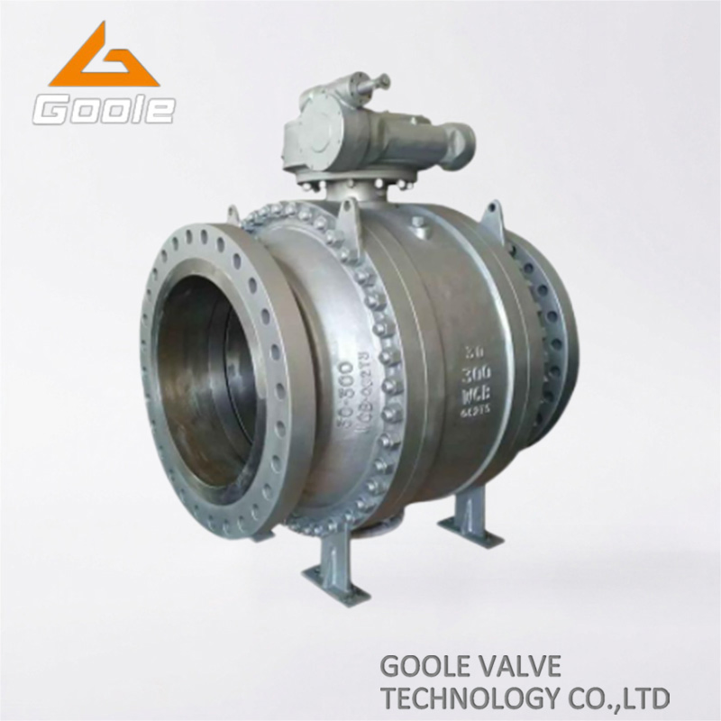 3PCS High Pressure Trunnion Mounted Ball Valve
