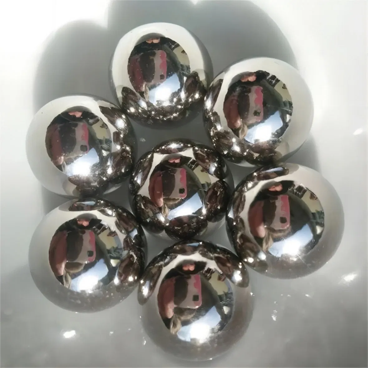 G10 Hardness 55-60 4.763mm 5.556mm 6.35mm 6.747mm 10mm Steel Balls Stainless Steel Ball for Bearing/Valve/Auto Part