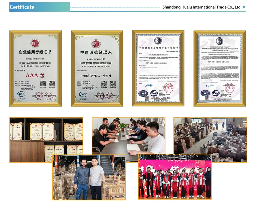 Certificates