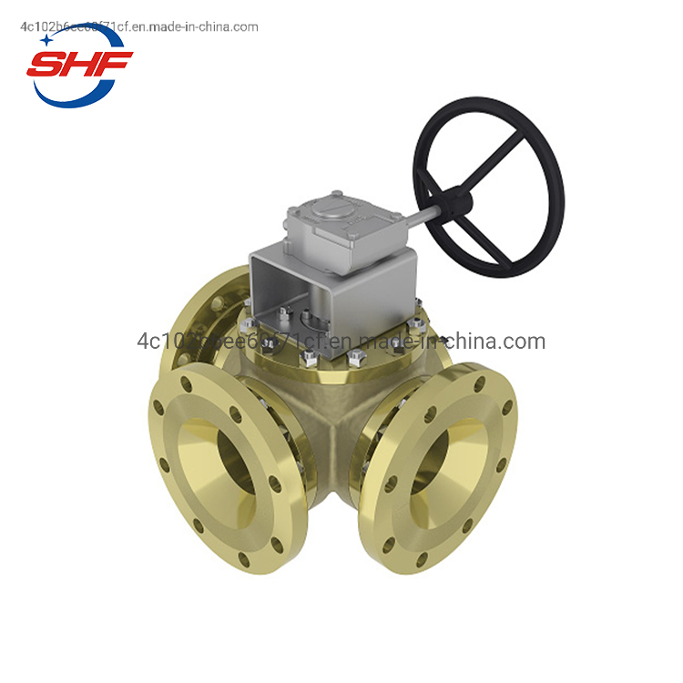 Chinese Manufacture API 6D 3 Way Bronze Ball Balve for Sea Water
