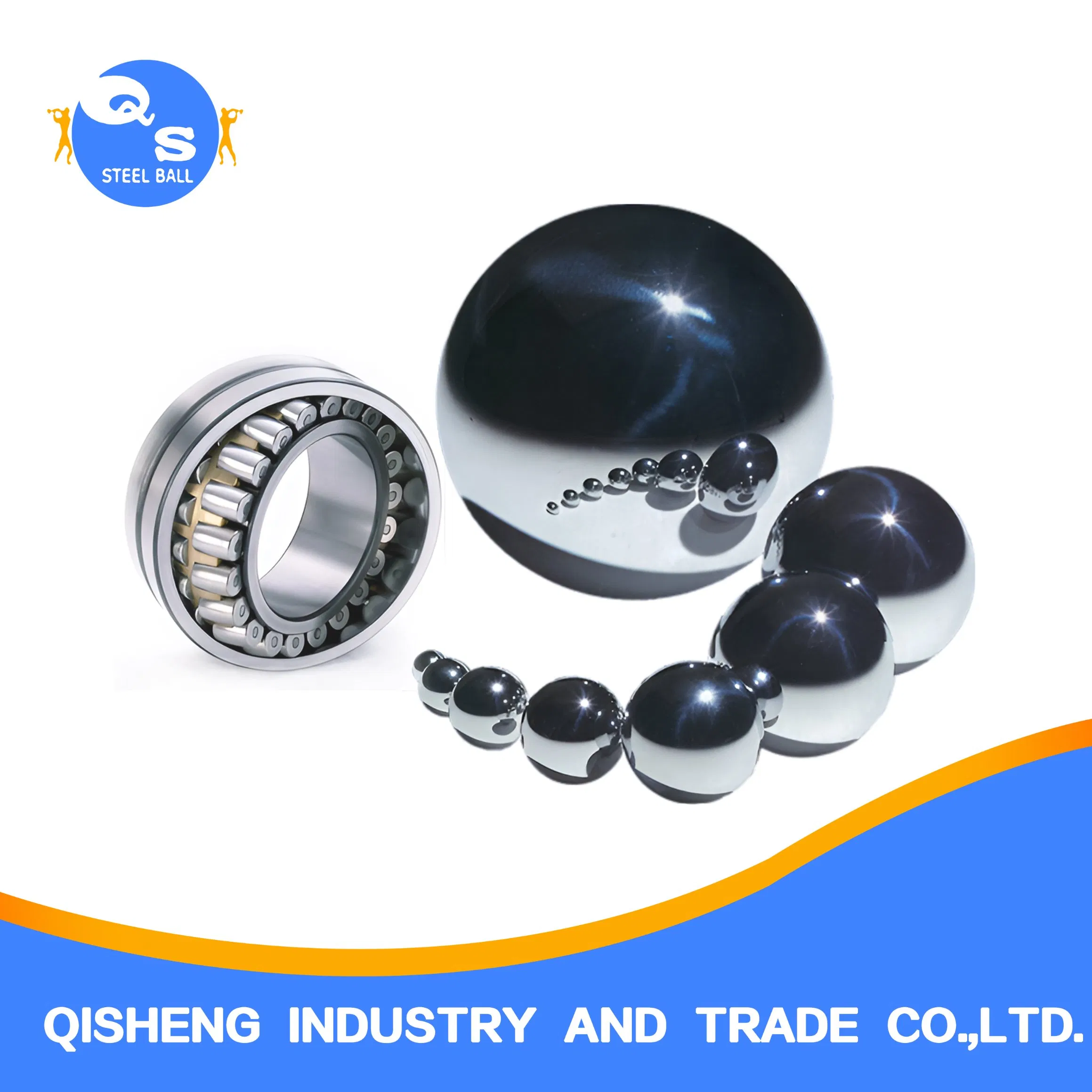 Factory Supply Customized G500 G1000 AISI1010 Carbon Steel Ball Bearing Ball Solid Metal Ball for Bicycle/Cast/Rail/Drawer Slide/Valve/Wheel Caster Steel Ball