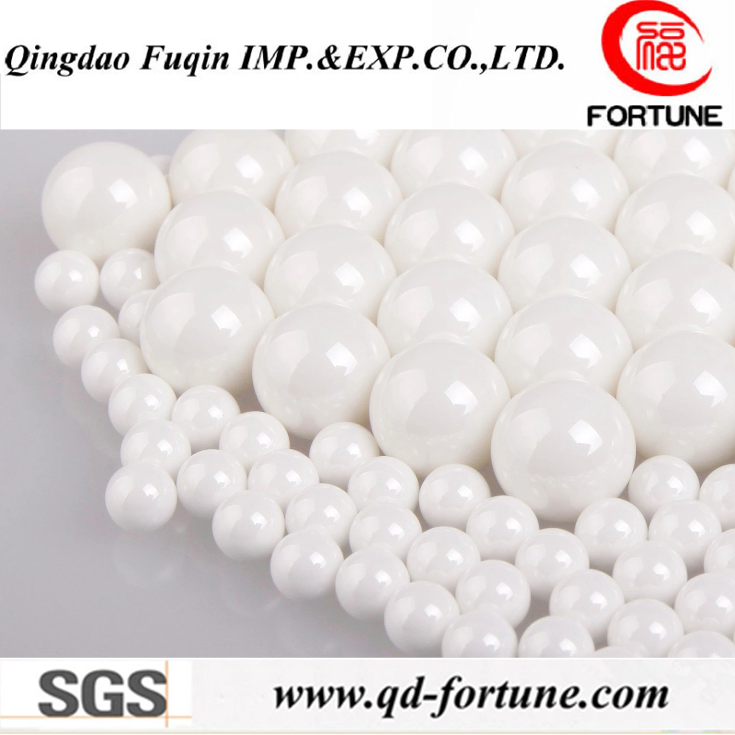 Si3n4 Al2O3 Zro2 Sic Silicon Nitride Aluminium Oxide Zirconium Oxede Ceramic Ball for Bearings/Valves/Automotive/Linear Montion System