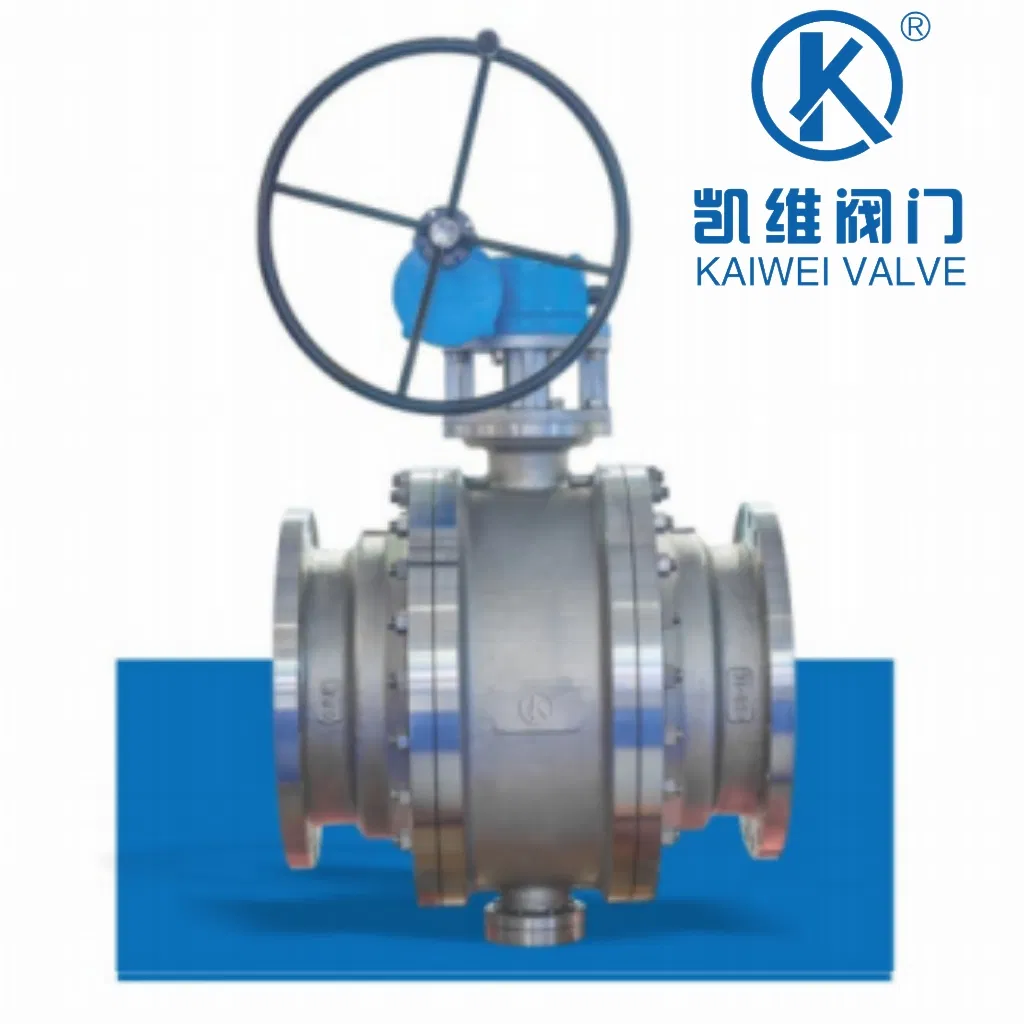 Casted Trunnion Mounted or Floating Stainless Steel Ball Valve