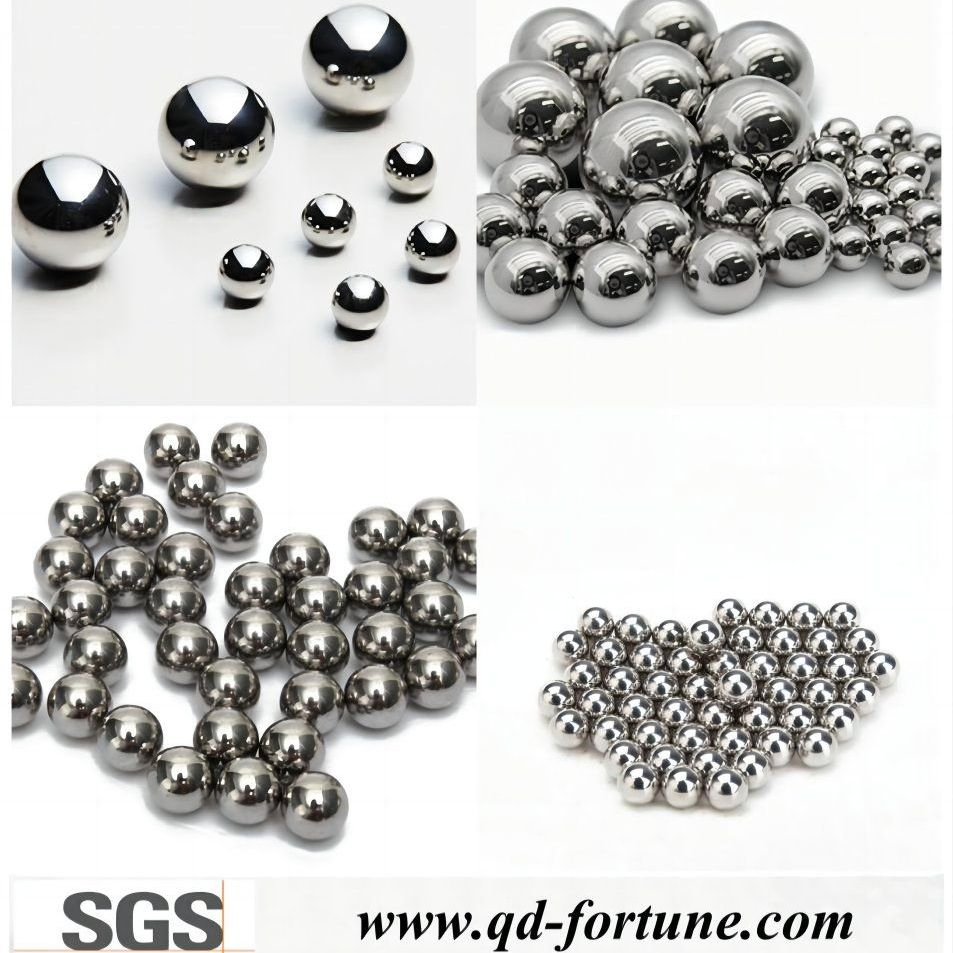 1.588mm 2.381mm 3.175mm 4.76mm 6.35mm Solid Stainless Steel Metal Ball for Bearing/Valve/Auto Parts