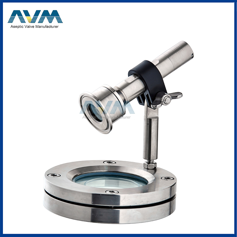 SS316L Sanitary Rotary Spray Cleaning Ball with Female Thread End