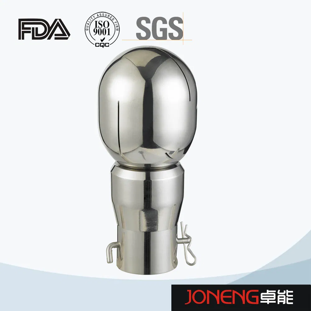 Stainless Steel Thread Weld Rotary Tube Sanitary Fixed Tank Spray Cleaning Ball