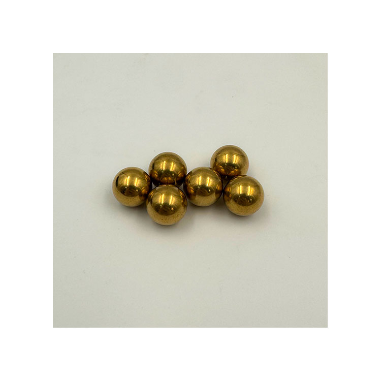 Copper Ball Solid Brass Ball Copper Ball Can Be Punched Precision Conductive Valve 2mm 3mm 4mm 5mm H62 Copper Ball