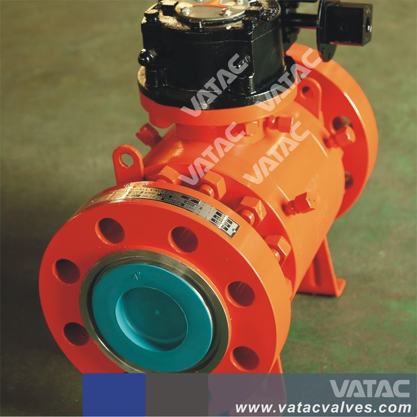 RF Forged Steel Electric Trunnion Mounted Ball Valve