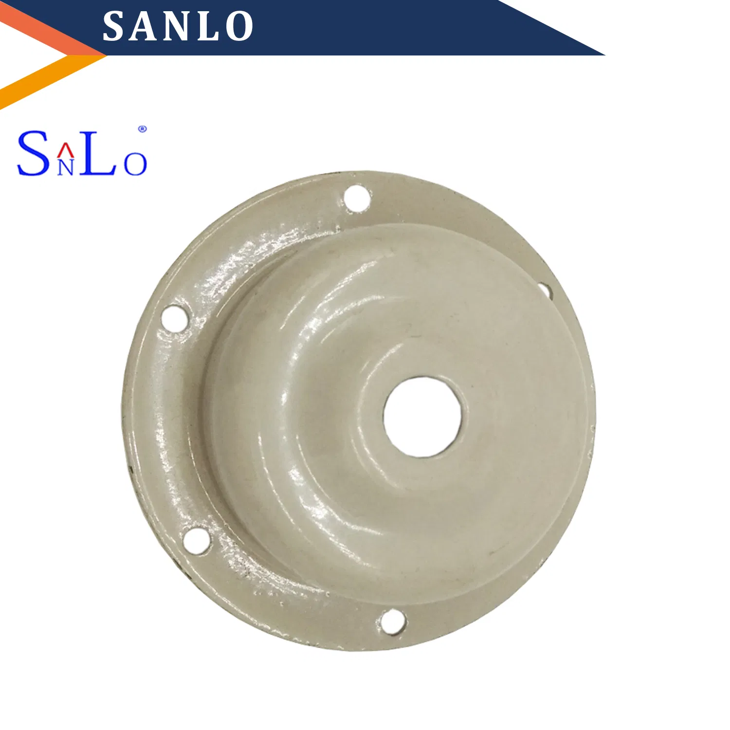 Float Ball Valve Cover Iron with The White Layer