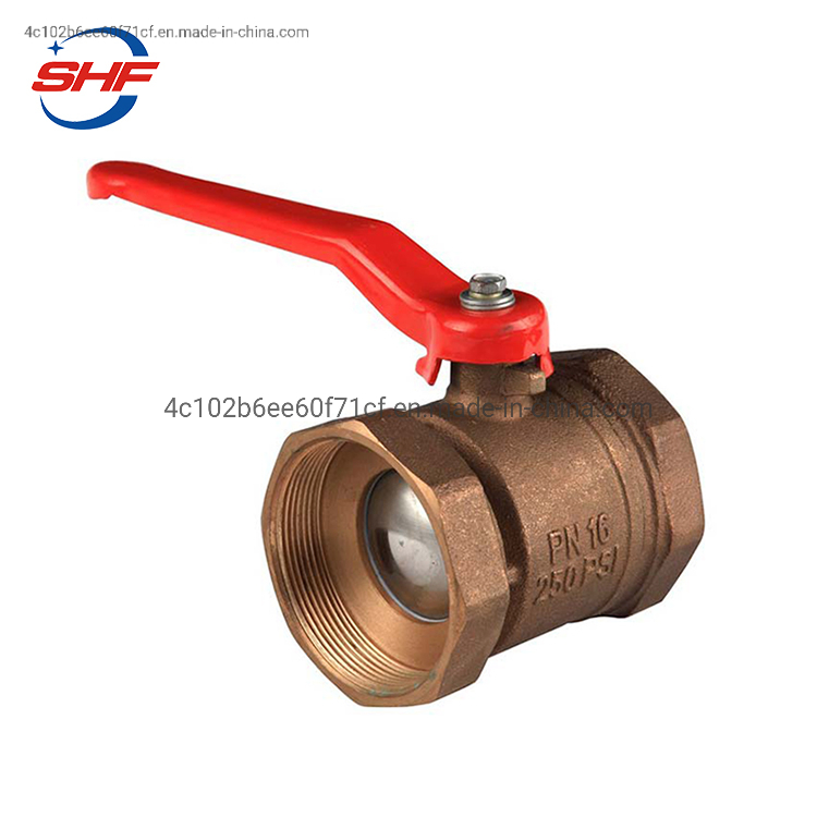 Chinese Manufacture API 6D 3 Way Bronze Ball Balve for Sea Water