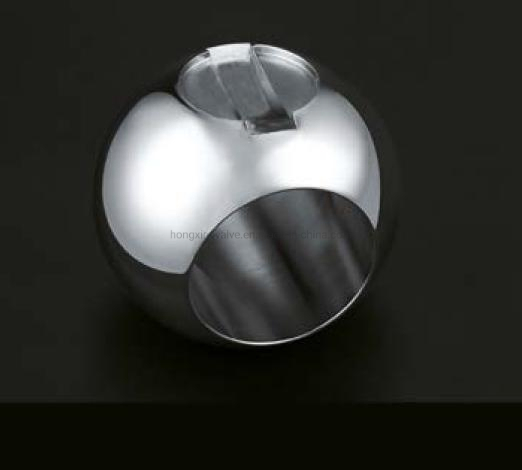 Polishing Surface Stainless Steel Ball Valve Component DN40-DN1000 Weld Hollow Balls