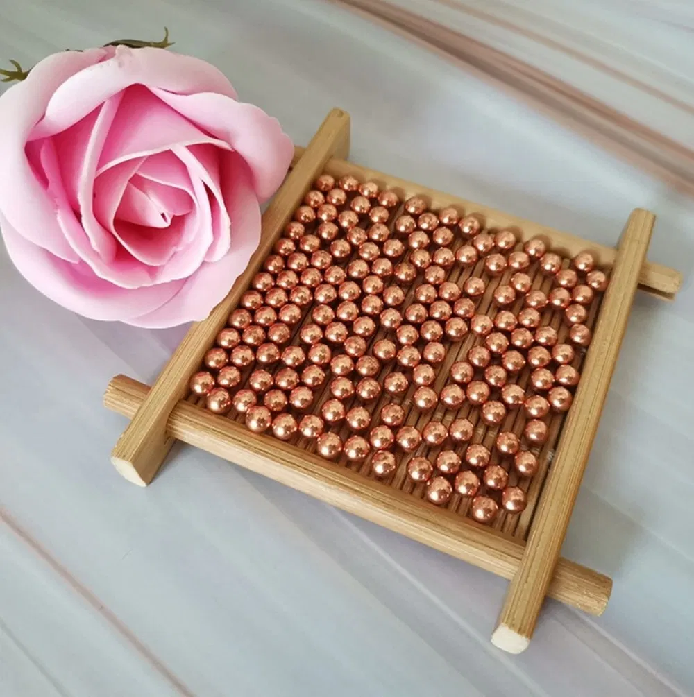 High Precision G10 G16 C1100 Solid Ball Metal Ball Grinding Ball Ball Copper Ball 9mm Small Metal Ball for Ball Bearing/Valve Part